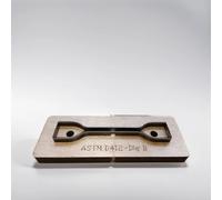 HPYTOOL Dumb-Bell Shape Dies Cutter for ASTM/ISO/JIS Standards for Rubber/Vulcanised/Thermoplastique/Film Specimen Test Machine d'essai de tension de déchirure (ASTM D412-Die B)