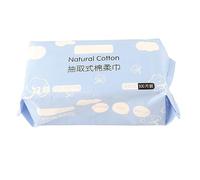 HPZIHUIT 100 pièces jetables nettoyage du visage serviette en tissu maquillage tampons de coton de toilette pour le visage (20X20 cm)