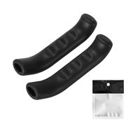 HPZIHUIT 2 pièces couvercles de Levier de Frein de vélo poignées protecteurs Manches pour vélo de Route VTT (Noire)