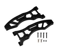 HPZIHUIT 2pcs Front Lower Suspension Arm Aluminum Alloy Rustproof High Strength for Karton 6S 1/8 RC Car (Noire)