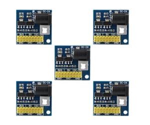 HPZIHUIT 5 pièces Module d'alimentation 12VDC entrée 3.3/5/12VDC Module de Conversion de Tension de Sortie