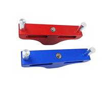 HPZIHUIT 95mm Center Finder ligne Scriber Center jauge de marquage en alliage d'aluminium Center Scribe outil de marquage pour le travail du bois rouge