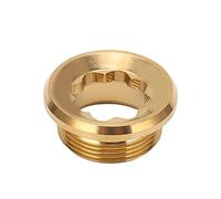 HPZIHUIT Cache-manivelle 20 mm en alliage d'aluminium M20, vis de fixation pour pédalier de vélo de route et VTT (Or)