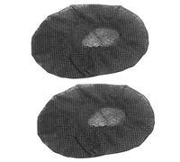 HPZIHUIT - Capuchon de Microphone jetable, 120 pièces, Non tissé, Anti-poussière, Anti-salive, Housse de Protection de Remplacement (Noire)