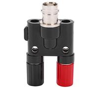 HPZIHUIT Connecteur Adaptateur de Poste de Liaison parallèle BNC Femelle 4mm, pièces d'équipement de Test électrique U25 pour Test d'électricité