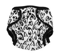 HPZIHUIT Couvre-couche respirant et réutilisable pour bébé, sous-vêtement doux et réglable pour l'isolation de l'urine du nourrisson