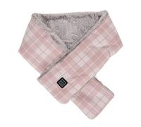 HPZIHUIT Écharpe chauffante lavable à engrenages réglables, douce et chaude, écharpe chauffante électrique USB pour le ski, la pêche en plein air (Rose)