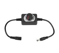 HPZIHUIT Interrupteur de vitesse CC réglable 5-24 V, à variation continue, avec indicateur de température et de luminosité, pour variateur de vitesse de perceuse.