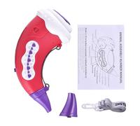 HPZIHUIT Jouets d'appel d'animaux pour Enfants de 3 Ans et Plus - Corne de conque Mignonne - Jouet éducatif pour l'entraînement Musculaire - 30 Sons d'animaux de la Ferme - Appels (Rouge)