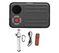 HPZIHUIT LED lampe de Camping multifonctionnelle Type C charge lumière de remplissage ambiante pour la diffusion en direct (Noir Gris)