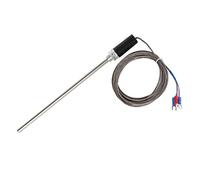 HPZIHUIT M12 Sonde Thermocouple PT100 Sonde de capteur de température en Acier Inoxydable 200 mm 0-400 °C (Oncle paternel)