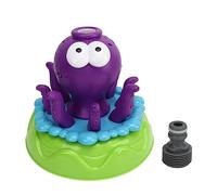 HPZIHUIT Machine à bulles 2 en 1, pulvérisateur d'eau rotatif pour enfants, fabricant automatique de bulles pour pelouse et arrière-cour