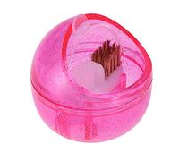 HPZIHUIT Mini perceuse à ongles, double brosse de nettoyage, étui de nettoyage de la poussière, boîte de polissage, outil de manucure