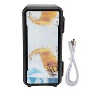 HPZIHUIT Mini-réfrigérateur Portable 9 V 2 A 10-18 W 5 V 1 A, Refroidisseur et réchauffeur, Interface USB, réfrigérateur Compact pour Soins de la Peau, cosmétiques, Boissons,