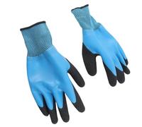 HPZIHUIT paire de gants isolés électriques ignifuges antidérapants texturés résistance à la tension 400 V gants d'électricien