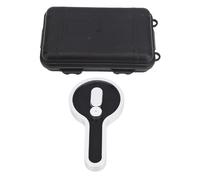 HPZIHUIT Push Slider Toy Jouet sensoriel en métal de décompression sonore en Acier Inoxydable avec étui de Rangement Argenté