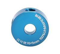 HPZIHUIT Sécurité 8,5 mm Aluminium Assiette en alliage en aluminium pour l'escalade en bleu comme point d'ancrage