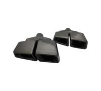 HPZPRPCEW 1 Paire D'embouts D'échappement AMG Racing En Acier Inoxydable 304 Pour Mercedes Pour Benz ML W166 GL X166 2011 2012 2013(NOIR,Y type)