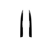 HPZPRPCEW 1 Paire pour X6 E71 2008-2014 D'ailerons Latéraux De Hayon Arrière Kit Carrosserie Tuning(Noir Brillant)