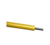 HPZPRPCEW 1 Pièce Pour Citroën C5 X7 Tourer 2008-2017 Capot Avant Modification De Ressort À Gaz Choc Tige Support Amortisseur(Yellow carbon fiber)