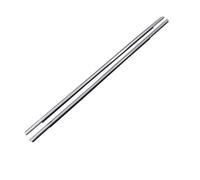 HPZPRPCEW 2 Pièces 72450-TE0-A02 Chrome Noir Garniture De Fenêtre En Caoutchouc Pour Accord 2008-2013 Coupé Joint D'Étanchéité(Chrome)