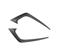 HPZPRPCEW 2 Pièces pour pour Fiesta St MK7 2012-2017 Lames Latérales De Pare Chocs Avant Aileron Et Spoiler(Carbon Fiber Look)