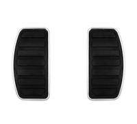 HPZPRPCEW 2 Pièces Repose-Pieds Arrière Réglable Pour Harley Pour Sportster Pour Touring Pour Street Pour Electra Pour Glide Pour Softail Pour Breakout (Chrome)