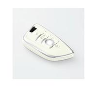 HPZPRPCEW 4 Boutons Coque D'Étui Clé Voiture TPU Protection Intégrale pour X1 X3 X5 X6 Series 1 2 5 7 F15 F16 E53 E70 E39 F10 F30 G30 2023(Argent Blanc)