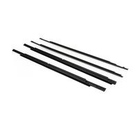 HPZPRPCEW 4 Joints De Vitre Joint D'Étanchéité Porte Latérale Pour Mitsubishi Pour Outlander 2007-2012 5727A007 5727A008