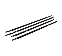 HPZPRPCEW 75710-47010 4Pcs Moulure De Fenêtre Pour Toyota Pour Prius 1.5L 2004-2009 Joint D'Étanchéité Ceinture Vitre Porte Latérale Étanche