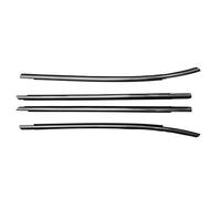 HPZPRPCEW 82210-2S000 Pour Hyundai IX35 2010-2015 Joint D'étanchéité En Caoutchouc Noir Imperméable Pour Vitre De Voiture(Chrome black)