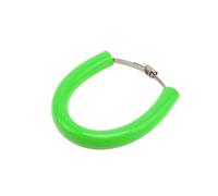 HPZPRPCEW Accessoires Moto Universels Protection D'échappement Ronde Universelle 100-160 Mm Anneaux De Fixation En Silicone(Vert)