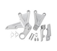 HPZPRPCEW Accessoires pour moto Ensemble de supports de repose-pieds avant Pour CBR1000RR 2008 2009 2010 2011 2012 2013 2014 2015 2016(Argent)