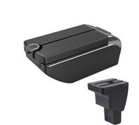 HPZPRPCEW Accoudoir Central Pour Hyundai I10 Rangement Intérieur Accessoires Auto Accoudoir Central(B2 Ligne noire 7USB)