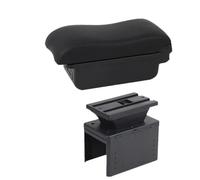 HPZPRPCEW Accoudoir Central Pour TT Coupé Boîte De Rangement Pour Accoudoir Central Pièces De Rechange Pour Intérieur(B2 ligne noire 3USB)