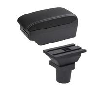 HPZPRPCEW Accoudoir De Voiture pour Citroën pour C-Zero Boîte De Rangement Centrale Pièces De Rénovation Intérieures avec USB(C White Line 7USB)