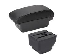 HPZPRPCEW Accoudoir De Voiture Pour Mazda 2 Demio Boîte De Rangement Accessoires Et Pièces Intérieures(B2 ligne noire 3USB)