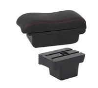 HPZPRPCEW Accoudoir De Voiture Pour VW Pour Caddy 5 2024 Détails Intérieurs(B red line 3USB)