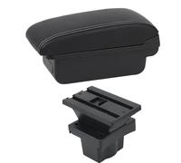 HPZPRPCEW Boîte À Accoudoir Centrale Pour S&koda Pour Octavia Pour S&koda Pour Yeti Mk2 2005-2012 Pièces De Rétrofit Auto Boîte De Rangement(Ligne blanche B1)