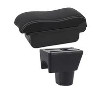 HPZPRPCEW Boîte D'accoudoir Auto Pour N&issan Pour Terrano 3 2010 2011 2012 2013 2014-2018 Boîte D'accoudoir Auto Surface Courbe(A3 Black white NO USB)