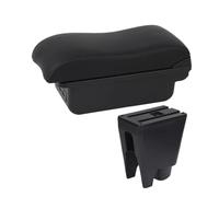 HPZPRPCEW Boîte D'accoudoir Centrale Pour Citroën C1 Boîte D'accoudoir Auto Boîte De Rangement Pièces De Rétrofit(B2 ligne noire 3USB)