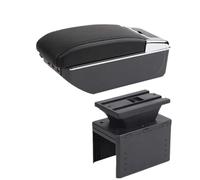 HPZPRPCEW Boîte D'accoudoir Centrale Universelle Modèle Universel De Boîte D'accoudoir Accessoires Auto Boîte De Rangement Support Bras(C2 ligne noire 7USB)