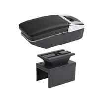 HPZPRPCEW Boîte D'accoudoir Pour Fiat Pour Grande Pour Punto Pour Punto Boîte D'accoudoir Voiture Boîte De Rangement Central(Une ligne noire Pas d'USB)