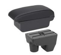HPZPRPCEW Boîte D'accoudoir Pour Toyota Pour Yaris Pour Elegant GR 2021-2025 Boîte D'accoudoir Auto Boîte De Rangement Auto Boîte D'accoudoir Central(C3 Noir blanc SANS USB)