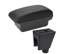 HPZPRPCEW Boîte De Rangement D'accoudoir Pour Voiture Pour C&hevrolet Pour Spark III Pour Aveo Pour T200 Boîte D'accoudoir Accessoires Auto(B2 ligne noire 3USB)