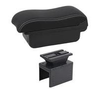 HPZPRPCEW Boîtier D'accoudoir Pour Fiat Pour Grande Pour Punto Pour Fiat Pour Punto Voiture Boîtier De Rangement Central Avec USB(Ligne blanche B2)