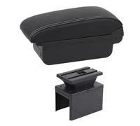 HPZPRPCEW Boîtier D'accoudoir Pour Fiat Pour Grande Pour Punto Pour Fiat Pour Punto Voiture Boîtier De Rangement Central Avec USB(Ligne blanche B1)