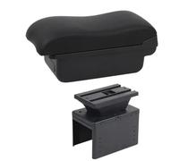 HPZPRPCEW Boîtier D'accoudoir Pour Fiat Pour Grande Pour Punto Pour Fiat Pour Punto Voiture Boîtier De Rangement Central Avec USB(Ligne noire B2)