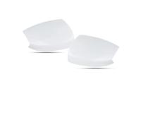 HPZPRPCEW Brillant Blanc/Brillant Noir Pour Pour S-MAX Pour Galaxy Pour S-Max 2006-2015 Pour KUGA Pour Escape 2008 Coque De Rétroviseur(Glossy White,1 paire)