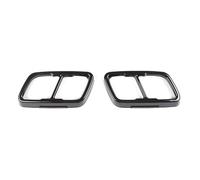 HPZPRPCEW Cache-silencieux Arrière En Acier Inoxydable Pour Série 2 F44 2020 2021 2022 2023 2024 Accessoires Extérieurs(Noir B)